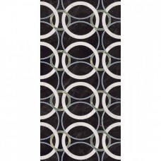 Керамогранит глянцевая Sensi Fantasy PF60014409 Circular Lu3 Ret 120x60 8.5мм  черный ABK