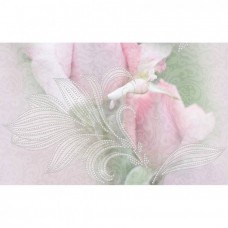 Декор глянцевая розовый свет 04-01-1-09-03-41-357-0 2 40x25 9мм  Belleza