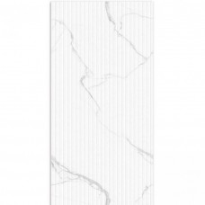 Керамогранит матовая RS Lentin Statuario Endless Strip Punch 120x60 8.8мм  белый Belleza