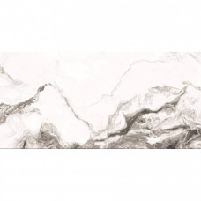 Керамогранит глянцевая Colonial Dark Grey Silver Glossy Carving 120x60 9мм  белый Belleza