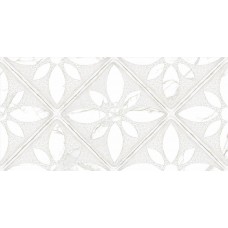Декор глянцевая Alcazar Fresco белый 60x30 9мм  Beryoza Ceramica