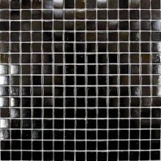 Мозаика глянцевая Black Light (2x2) 33x33 4мм  черный Bonaparte