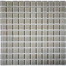 Мозаика глянцевая Irish Coffee (2.5x2.5) 30x30 4мм  серый Bonaparte