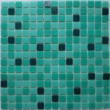 Мозаика глянцевая Lotus (2x2) 33x33 4мм  синий Bonaparte