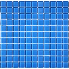 Мозаика глянцевая Royal Blue (2.5x2.5) 30x30 4мм  синий Bonaparte