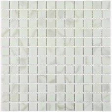 Мозаика матовая Mia White Matt (2.3x2.3) 30x30 4мм  белый Bonaparte