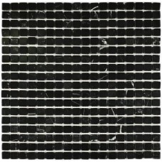 Мозаика глянцевая Persia из натурального камня (1.5x1.5) 31x31 7мм черный Bonaparte Мозаика глянцевая Persia из натурального камня (1.5x1.5) 31x31 7мм черный Bonaparte