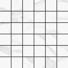 Мозаика матовая T66063 (4.8x4.8) 30x30 9.8мм  белый Bonaparte