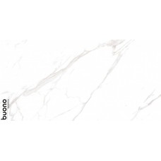 Керамогранит глянцевая Marble M4401P Carrara Livia Glossy 120x60 8.5мм  белый Buono Ceramica