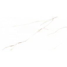 Керамогранит глянцевая Queen QVL4633GC Golden Glossy Carving 120x60 8.5мм  белый Buono Ceramica