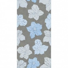 Декор матовая Reaction 137828 Flor Cold Naturale Rect 120x60 7мм  голубой Century