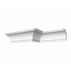 Гладкотянутый карниз Кт-113, 45Hx45мм