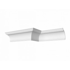 Кт-737 гладкий отливной карниз 310Нх261мм (стеклофиброгипс)