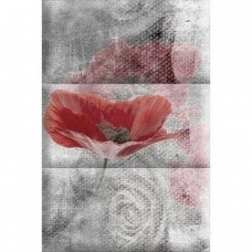 Панно глянцевая Monocolor Composicion Opio A 23x15 9мм  серый Absolut Keramika