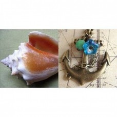 Декор глянцевая Monocolor Decor Cenefa Nautica A 20x10 9мм  бежевый Absolut Keramika