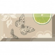 Декор глянцевая Monocolor Decor Vintage 02 20x10 9мм  бежевый Absolut Keramika