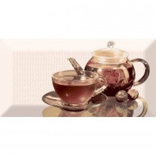 Декор глянцевая Monocolor Decor Tea 01 B 20x10 9мм  бежевый Absolut Keramika