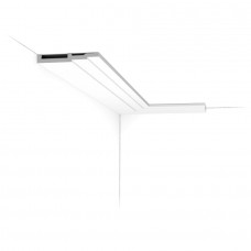 Потолочный плинтус SX180F ВЫСОКИЙ ШТРИХ/HIGH LINE 200x2x12см