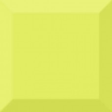Керамическая плитка глянцевая Aroma Fosker Biselado Brillo Pistacho 10x10 9мм  желтый Absolut Keramika