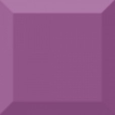 Керамическая плитка глянцевая Aroma Fosker Morado Biselado Brillo 10x10 9мм  фиолетовый Absolut Keramika