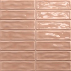 Керамическая плитка глянцевая Sticks Coral 20x20 розовый Absolut Keramika