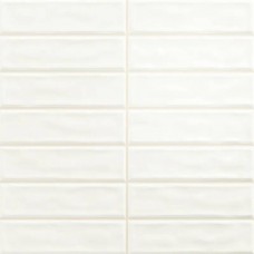 Керамическая плитка глянцевая Sticks White 20x20 белый Absolut Keramika