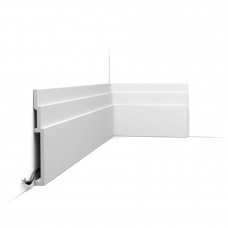 Потолочный плинтус SX181  ВЫСОКИЙ ШТРИХ/HIGH LINE 200x2x20см