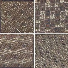 Вставка матовая Evolution Taco 03 UD 5x5 10мм  бронзовый Ceracasa