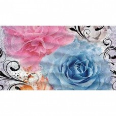 Панно глянцевая Tango КПН16TangoA Dec Panno A 45x25 9мм  розовый Ceradim