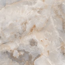 Керамогранит глянцевая Onyx Magic Brown Серо-Коричневый Полированный 60x60 7.7мм  бежевый Ceradim