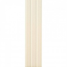 Декор матовая Boiserie BOI01 Bianco Matt. 80x20 9мм  бежевый Ceramiche Grazia