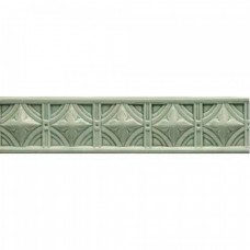 Бордюр глянцевая Essenze NEO800 Neoclassico Felce Craquele 26x6 8мм  зеленый Ceramiche Grazia