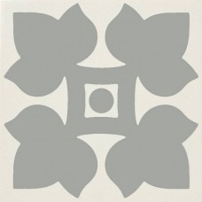 Вставка матовая Old England Oeed6 Tozz Dec Ed London 4x4 9мм  серый Ceramiche Grazia