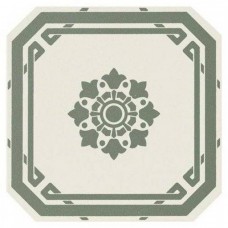 Декор матовая Old England Oeod4 Ottagono Dec Ed Bath 20x20 8мм  серый Ceramiche Grazia