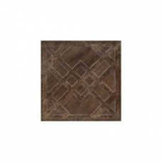 Вставка матовая Antique Geometrie Walnut 20x20 10мм  коричневый Cerdomus
