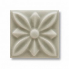 Вставка матовая Studio ADST4059 Taco Relieve Flor №1 Graystone 3x3 10мм серый Adex Вставка матовая Studio ADST4059 Taco Relieve Flor №1 Graystone 3x3 10мм серый Adex