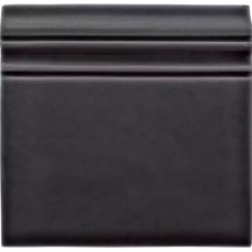 Плинтус глянцевая Studio ADST5105 Rodapie Volcanico 15x15 9мм  черный Adex