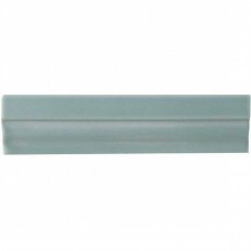 Бордюр матовая Neri Adne5624 Cornisa Clasica Sea Green 15x4 9мм  зеленый Adex