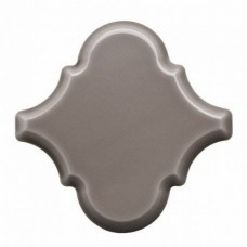 Керамическая плитка глянцевая Renaissance Adst8005 Arabesco Biselado Timberline 15x15 9мм  серый Adex