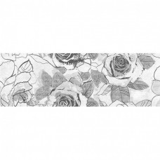 Вставка матовая Sonata SO2S452 D Розы Многоцветная 60x20 8.5мм  белый Cersanit