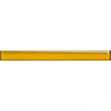 Бордюр глянцевая Universal Glass UG1H061 желтый 45x4 10мм  Cersanit