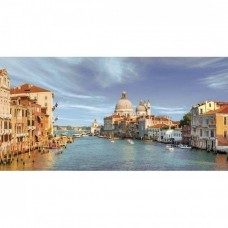 Декор глянцевая Universal Glass UG2L453D Venice 60x30 10мм  синий Cersanit