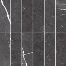 Мозаика глянцевая Royal Stone A16041 черный 30x30 8.5мм  Cersanit