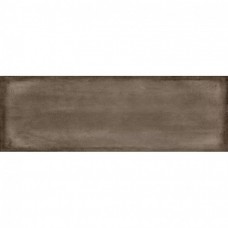 Керамическая плитка глянцевая Majolica C-MAS111D Рельеф коричневый 60x20 9мм  Cersanit