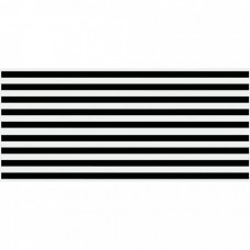 Вставка глянцевая Evolution EV2G443 Линии Черно-Белый 44x20 8.5мм  белый Cersanit