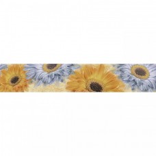 Бордюр глянцевая Gerbera GB1J451DT Многоцветный 44x8 8мм  синий Cersanit