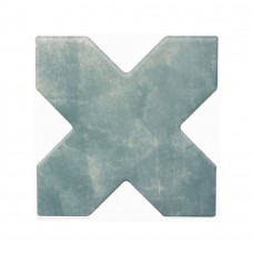 Керамогранит матовая Becolors Cross Lagoon 13x13 10мм  зеленый Cevica