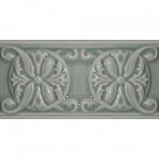 Бордюр глянцевая Plus Classic 10 Sea Spray 15x8 10мм  серый Cevica