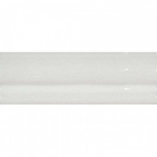 Бордюр глянцевая Plus Ma Torelo White Zinc 15x5 20мм  белый Cevica