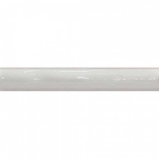 Бордюр глянцевая Plus Ma Bombato White Zinc 15x2 13мм  белый Cevica